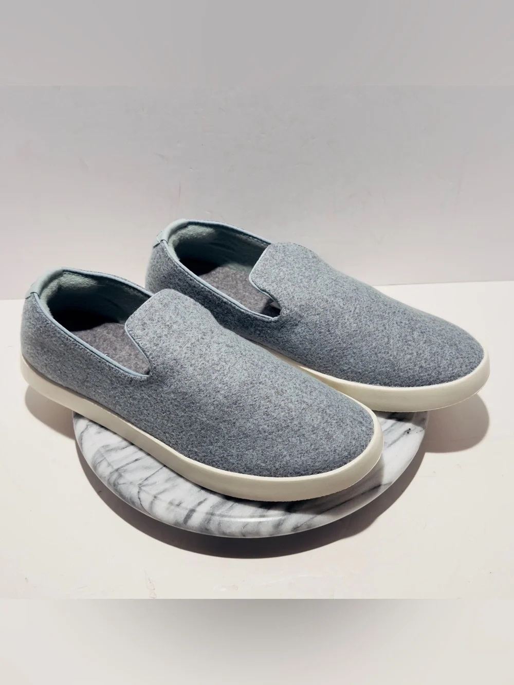 NEW ALLBIRDS WOOL LOUNGER BOUGH GREY GRAY SHOES SLIP ON CASUAL MENS SIZE 12